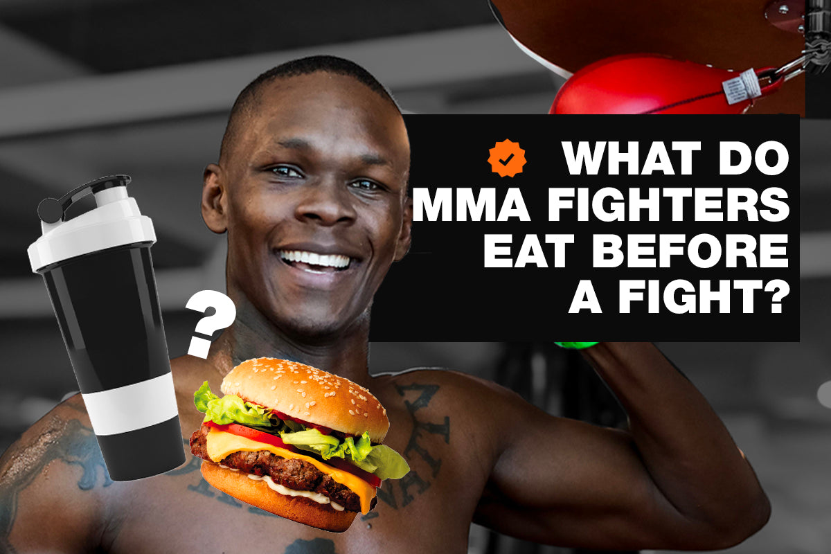What do MMA fighters eat before a fight?